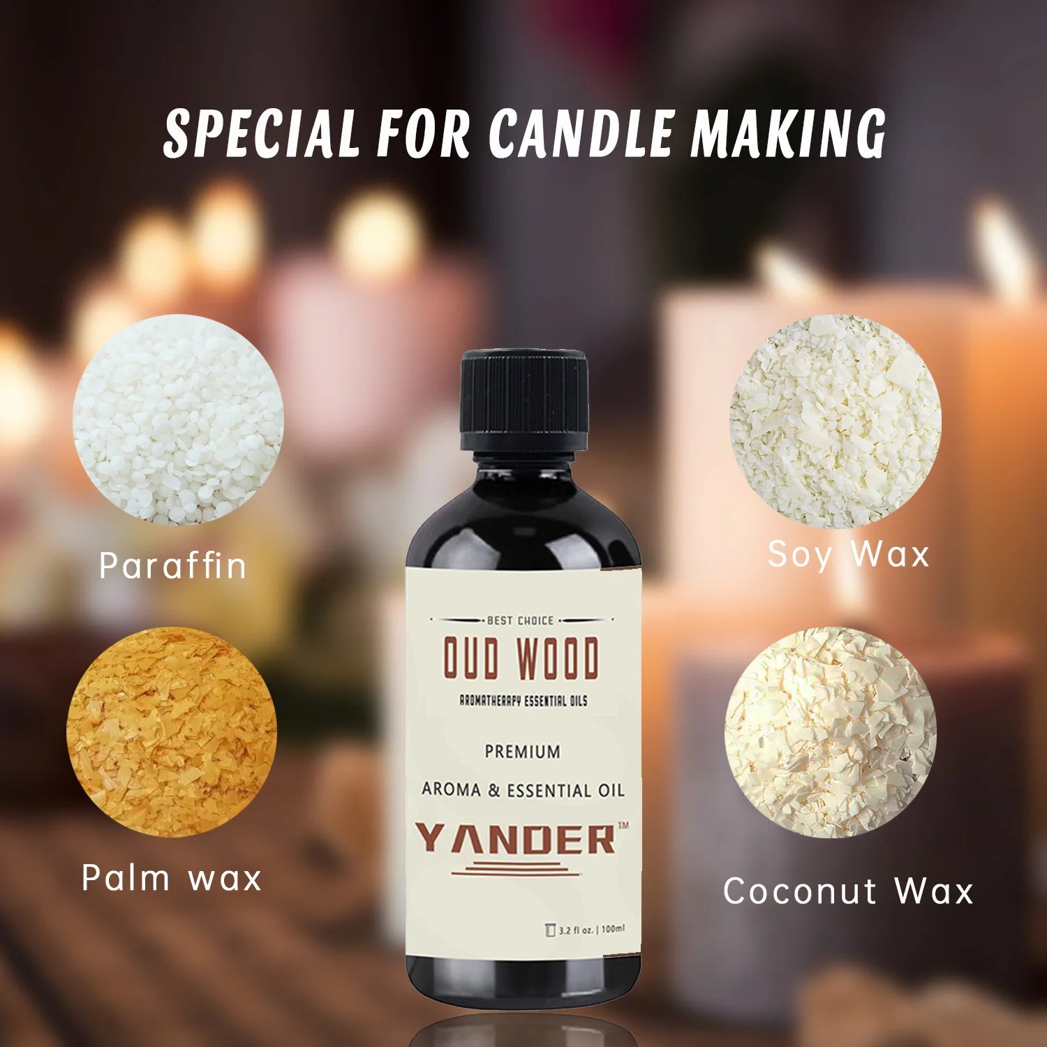 Oud High Concentrated Candle Oil