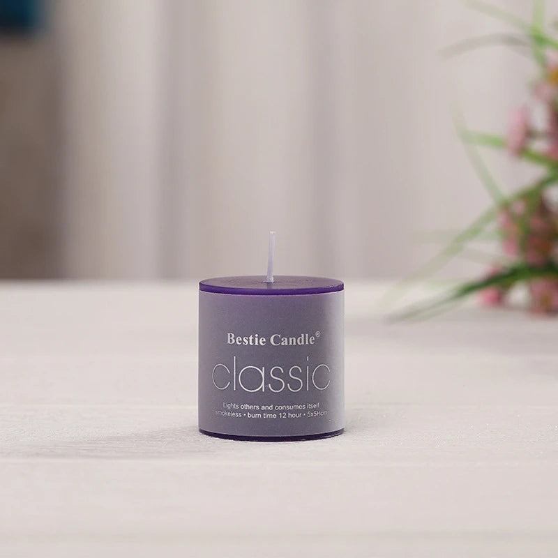 Natural Plant Scented Classic Cylindrical Candles