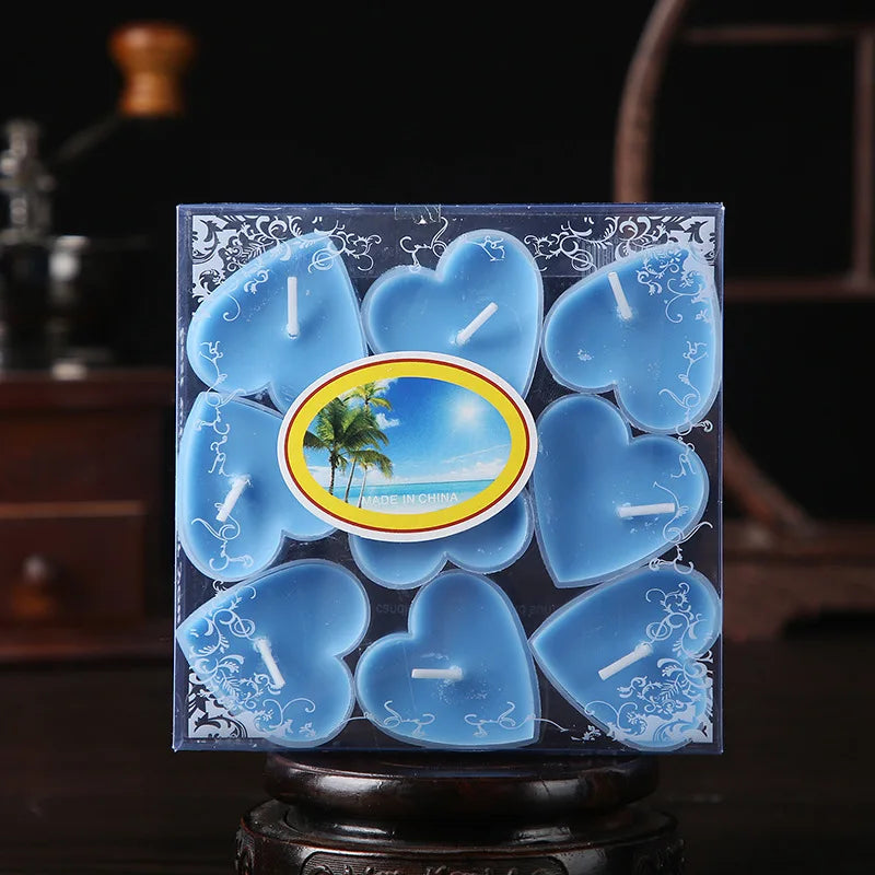 Heart shaped Scented Tea candle