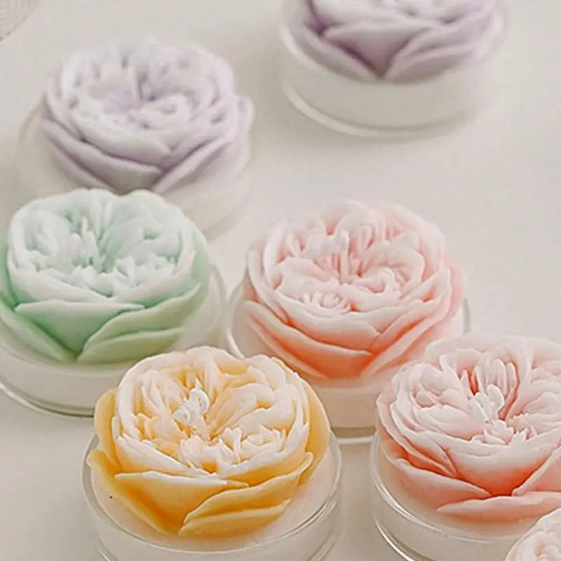 Natural Soy Wax Rose Soy Fall Candles