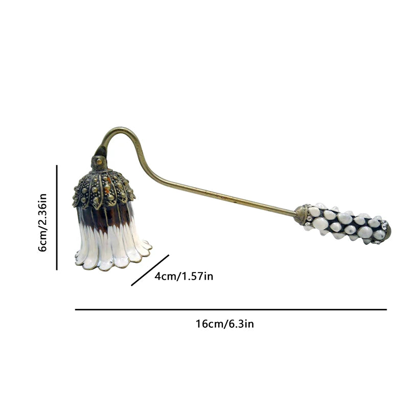 Long Handle Metal Candle Snuffer