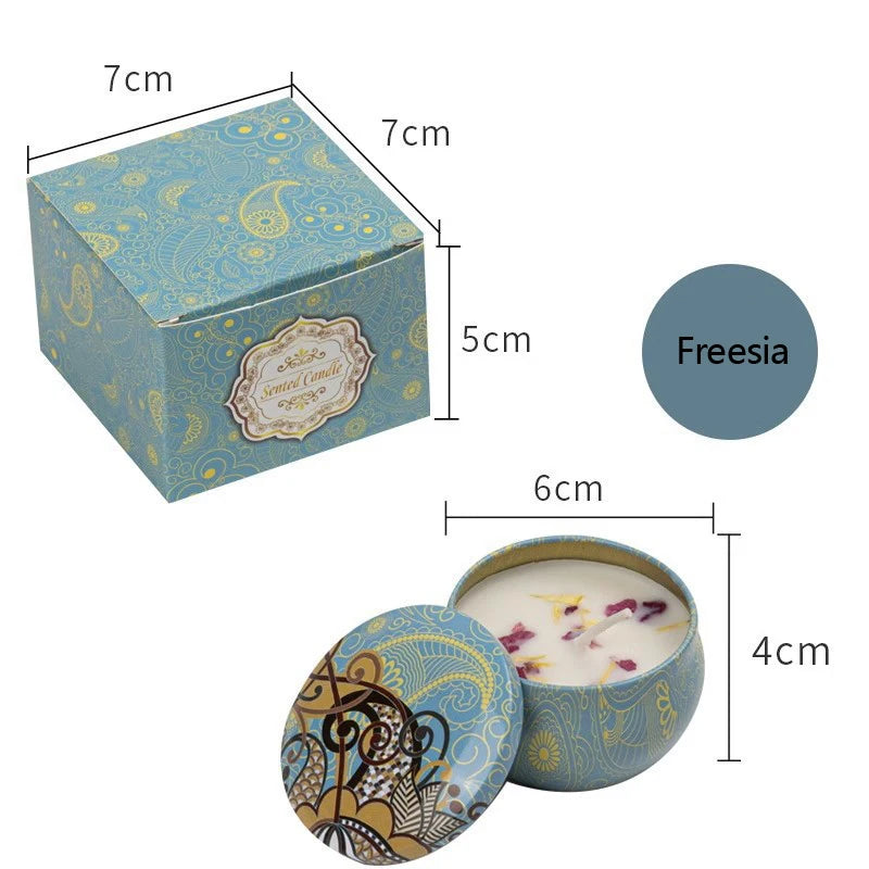 Scented Iron Box Soy Wax Candle
