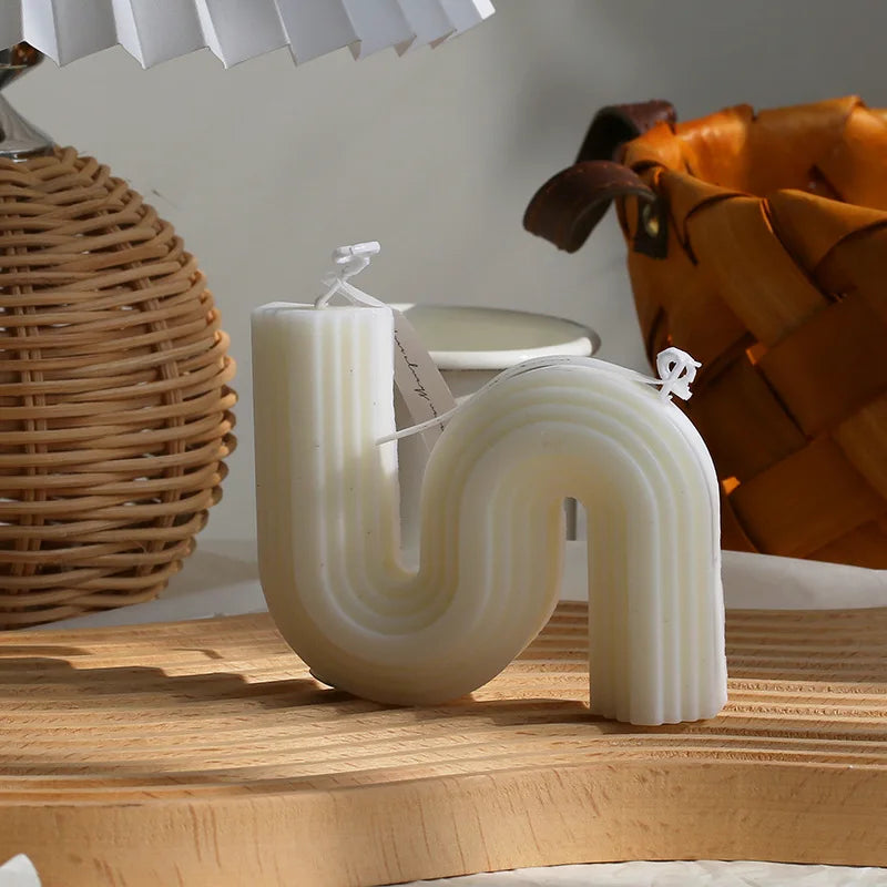 Ins Style Geometric Scented Candles
