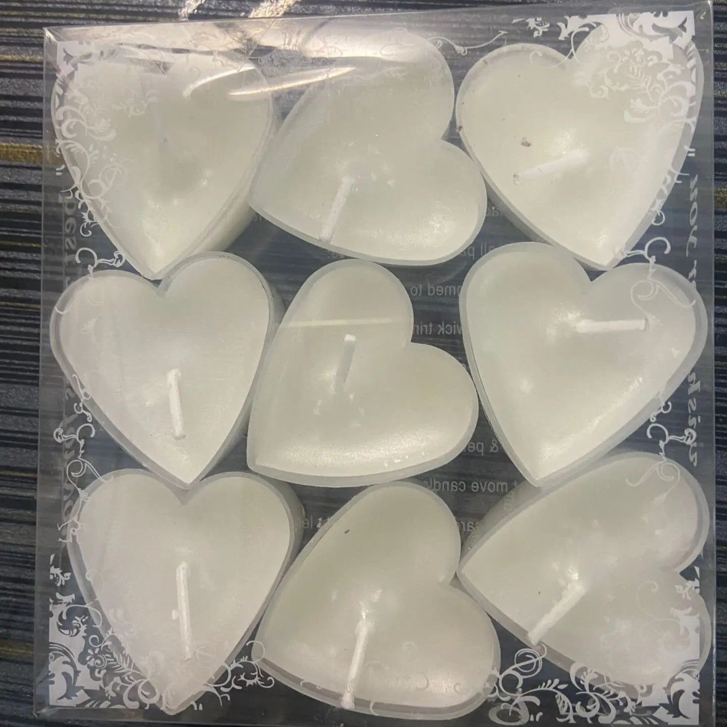 Heart shaped Scented Tea candle