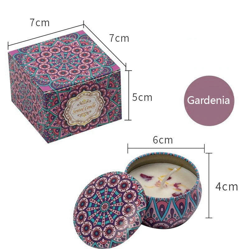 Scented Iron Box Soy Wax Candle