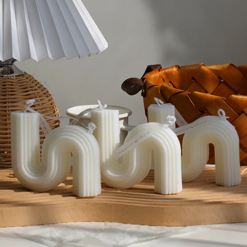 Ins Style Geometric Scented Candles