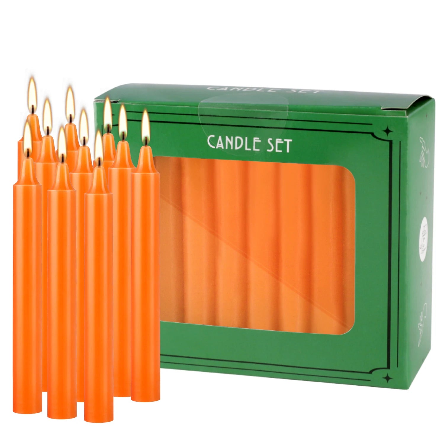 High Quality Dinner Candle – Smokeless – Odorless -Dripless