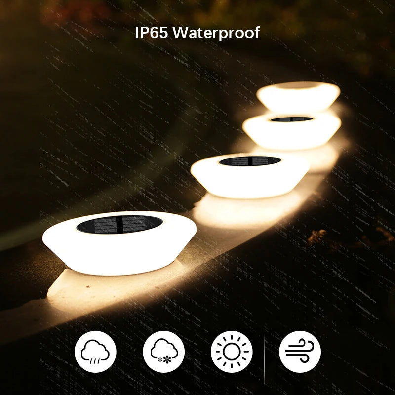 Solar Ground Lights (1/4 Pack)