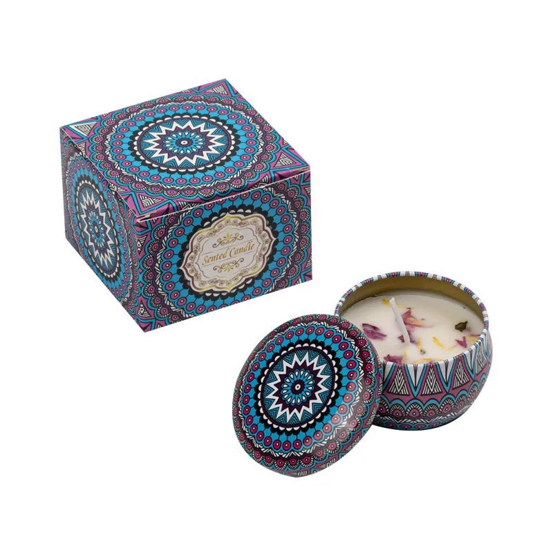 Scented Iron Box Soy Wax Candle