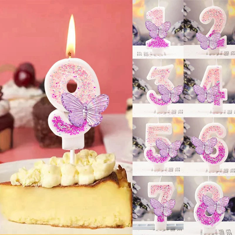 Ocean Number Birthday Candle
