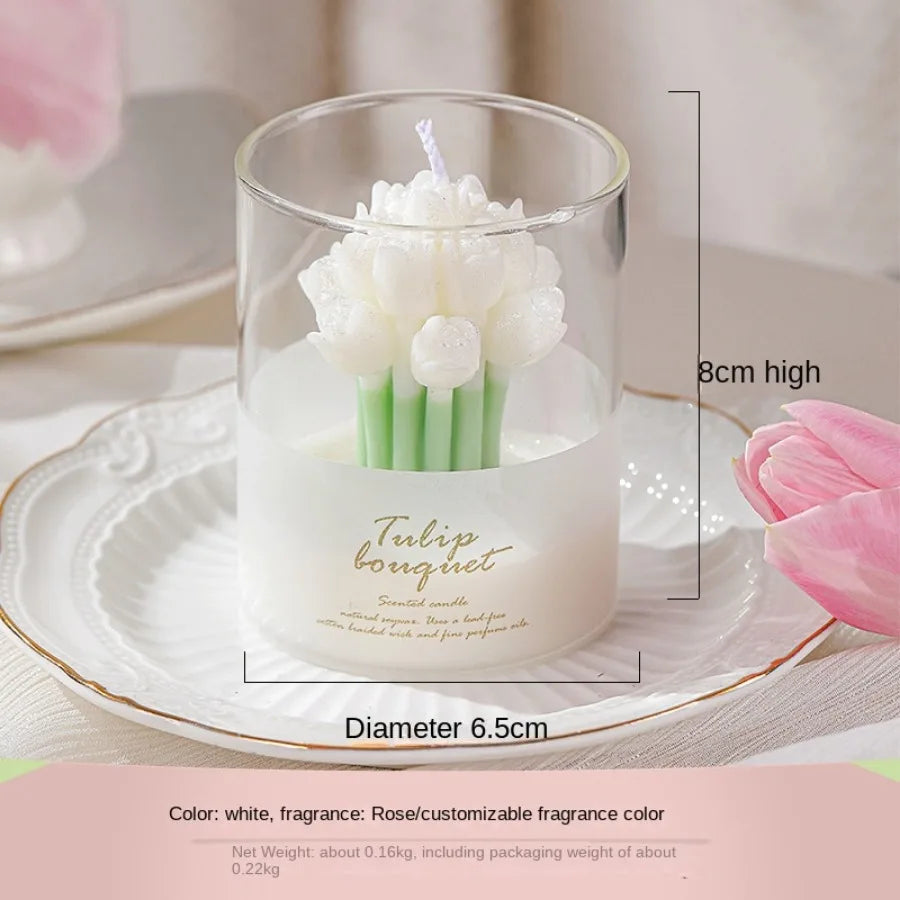Tulip Scented Candle Scented Candle Cups