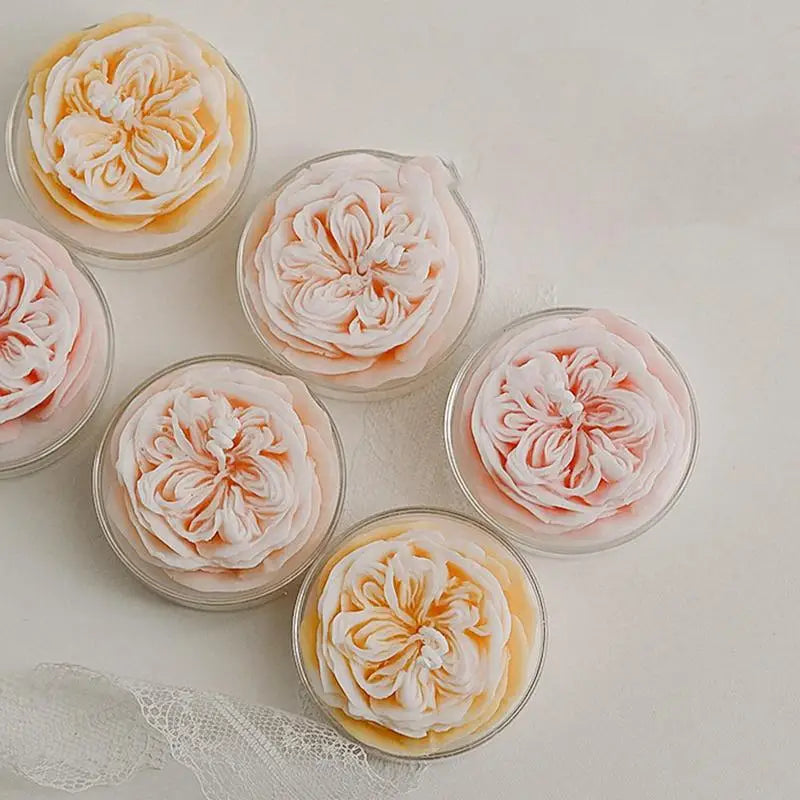 Natural Soy Wax Rose Soy Fall Candles