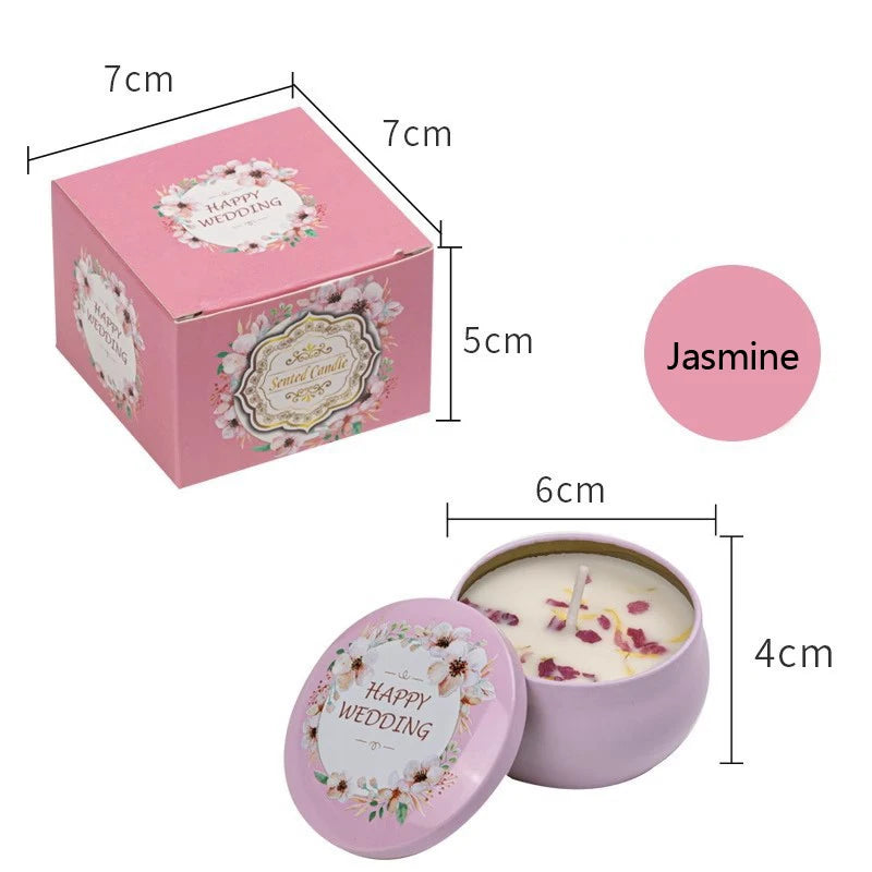 Scented Iron Box Soy Wax Candle