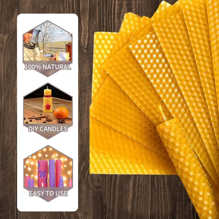 Premium Handmade Beeswax Decorative Candle