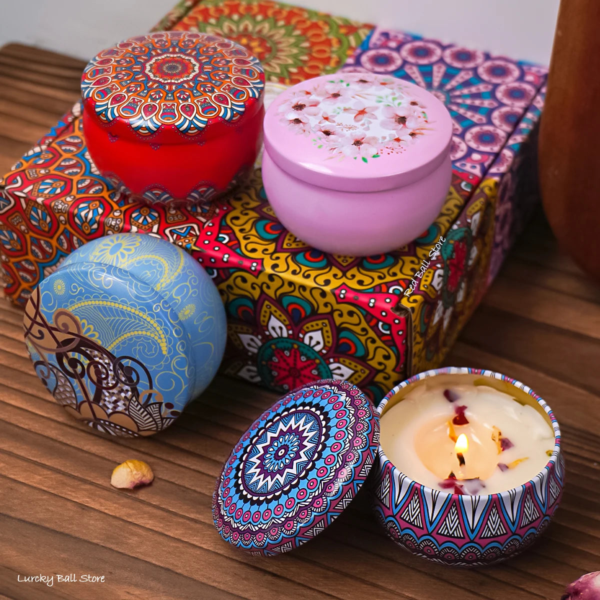 Arabian Patterns Fragrance Candle Jar
