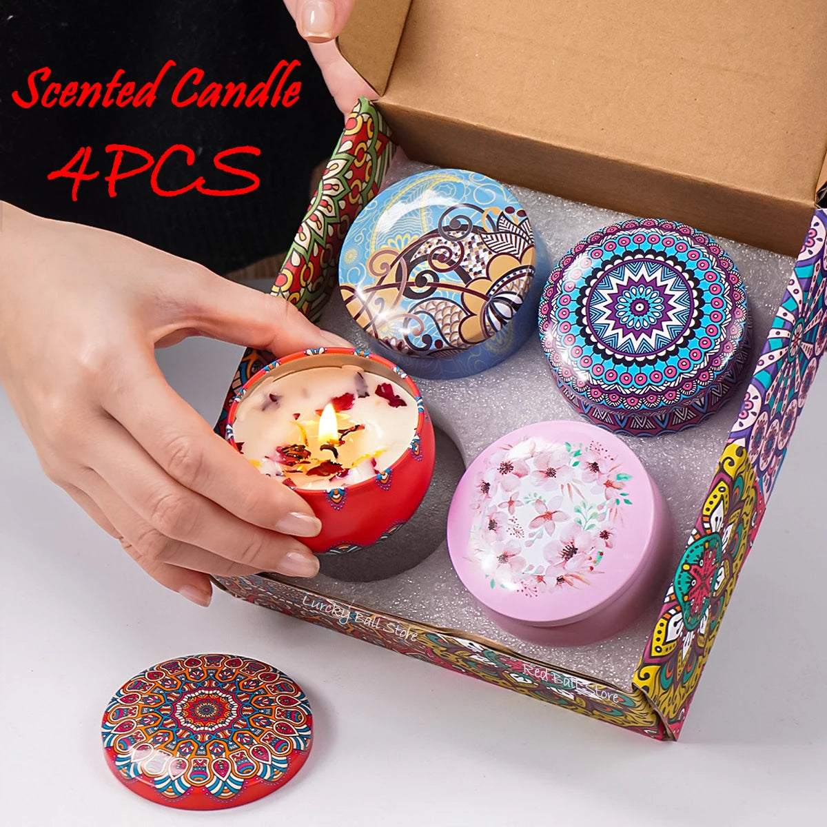 Arabian Patterns Fragrance Candle Jar