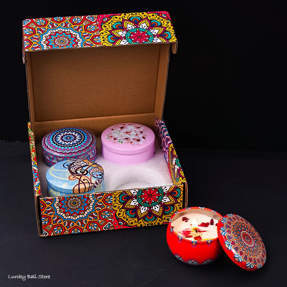 Arabian Patterns Fragrance Candle Jar