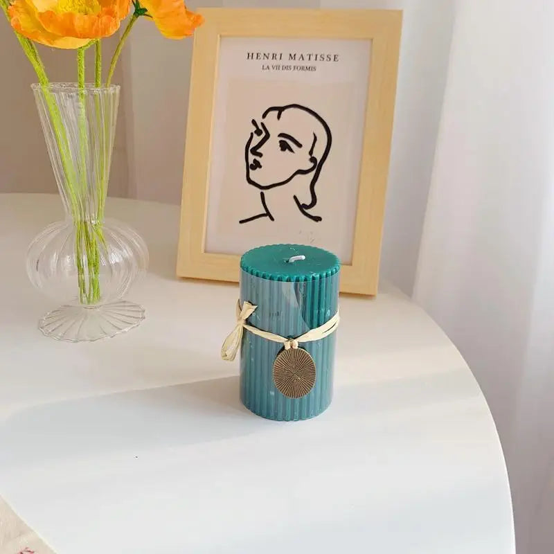 Scented Candles in Round and Square Shape