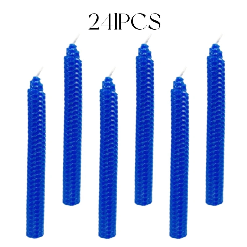 Hand rolled Honeycomb Design Candle (10-24PCS)
