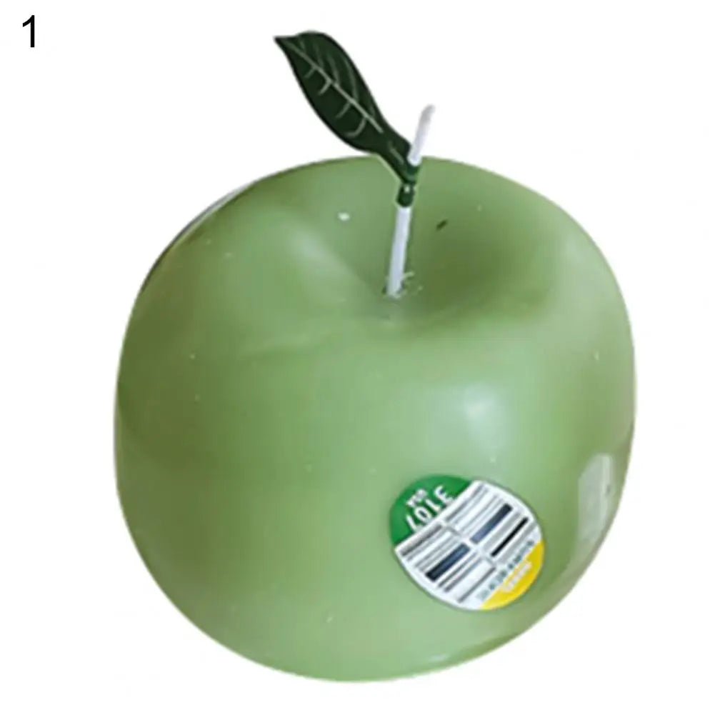 Decorative Scented Candle Charming Innovative Banana Pear Peach Fruit Wax Candle Home Decor