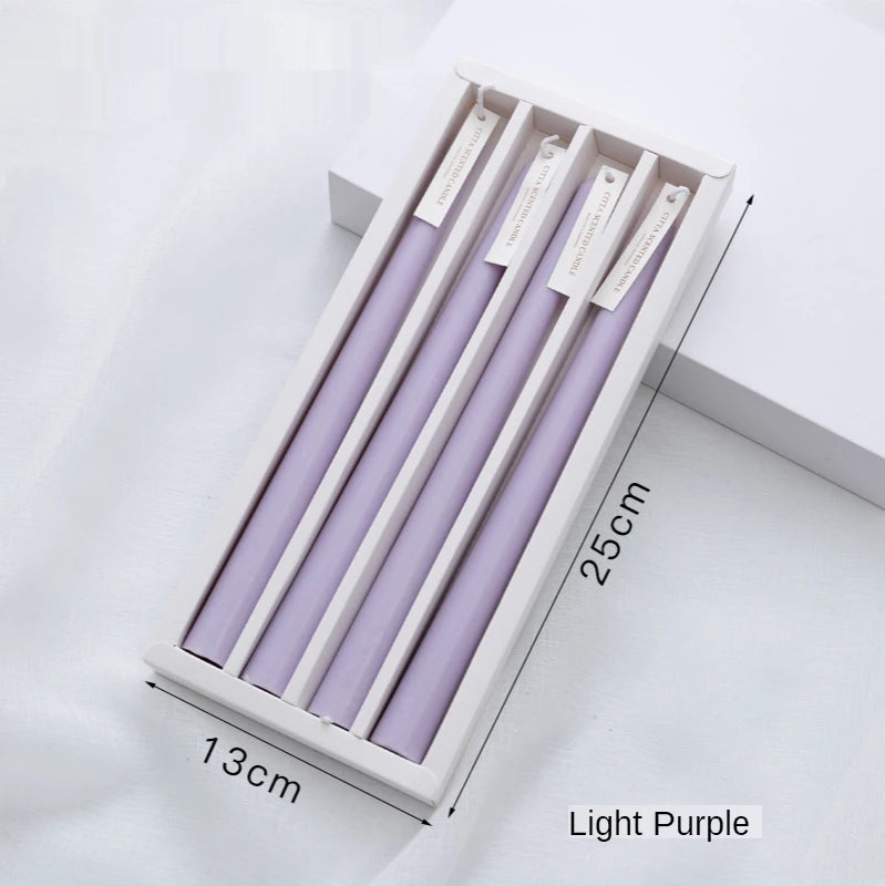 Tall Taper Candles 25cm long taper scented Candle