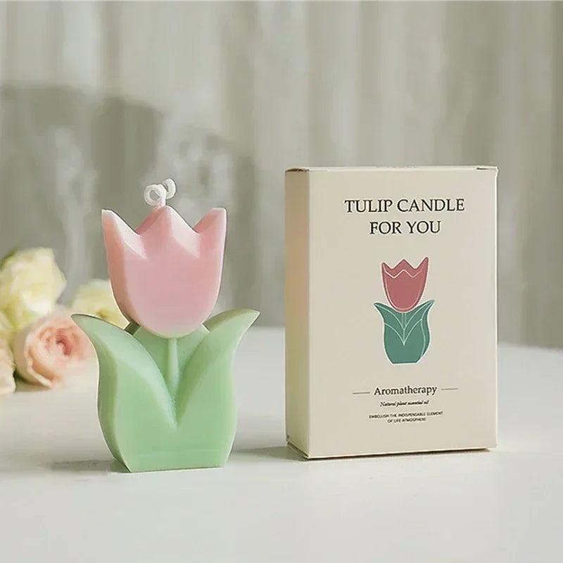 Tulip Aromatherapy Flower Candle