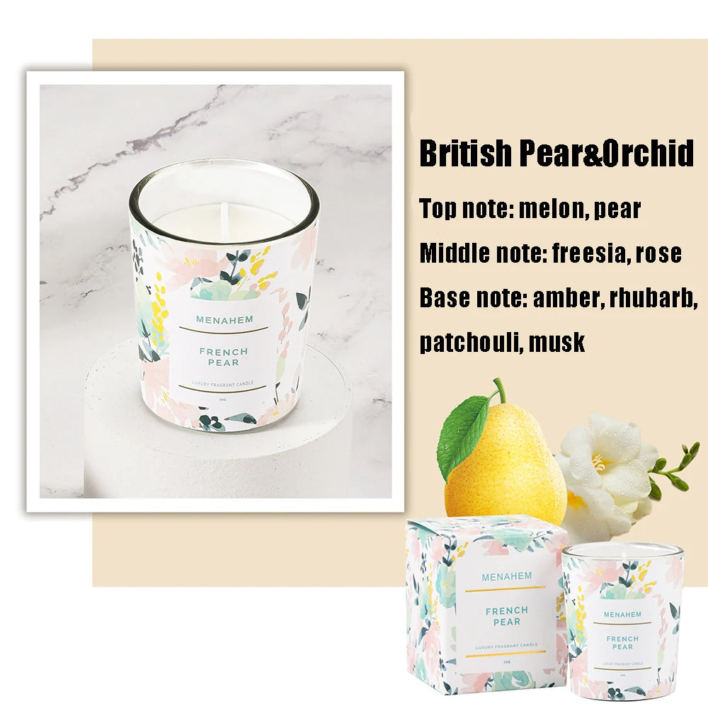Aromatherapy Candle - Smokeless Fragrance - Soy Wax