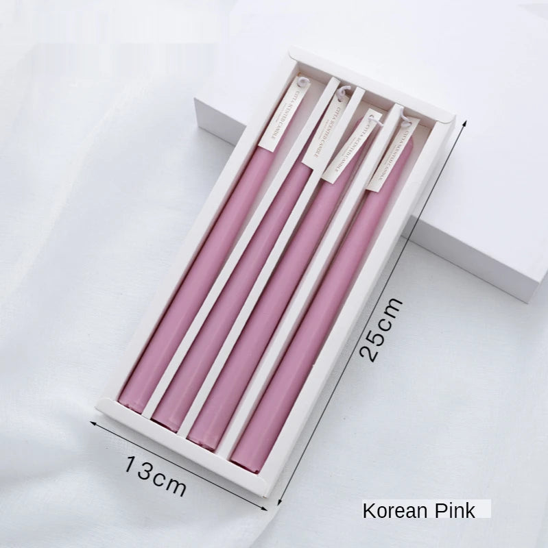 Tall Taper Candles 25cm long taper scented Candle