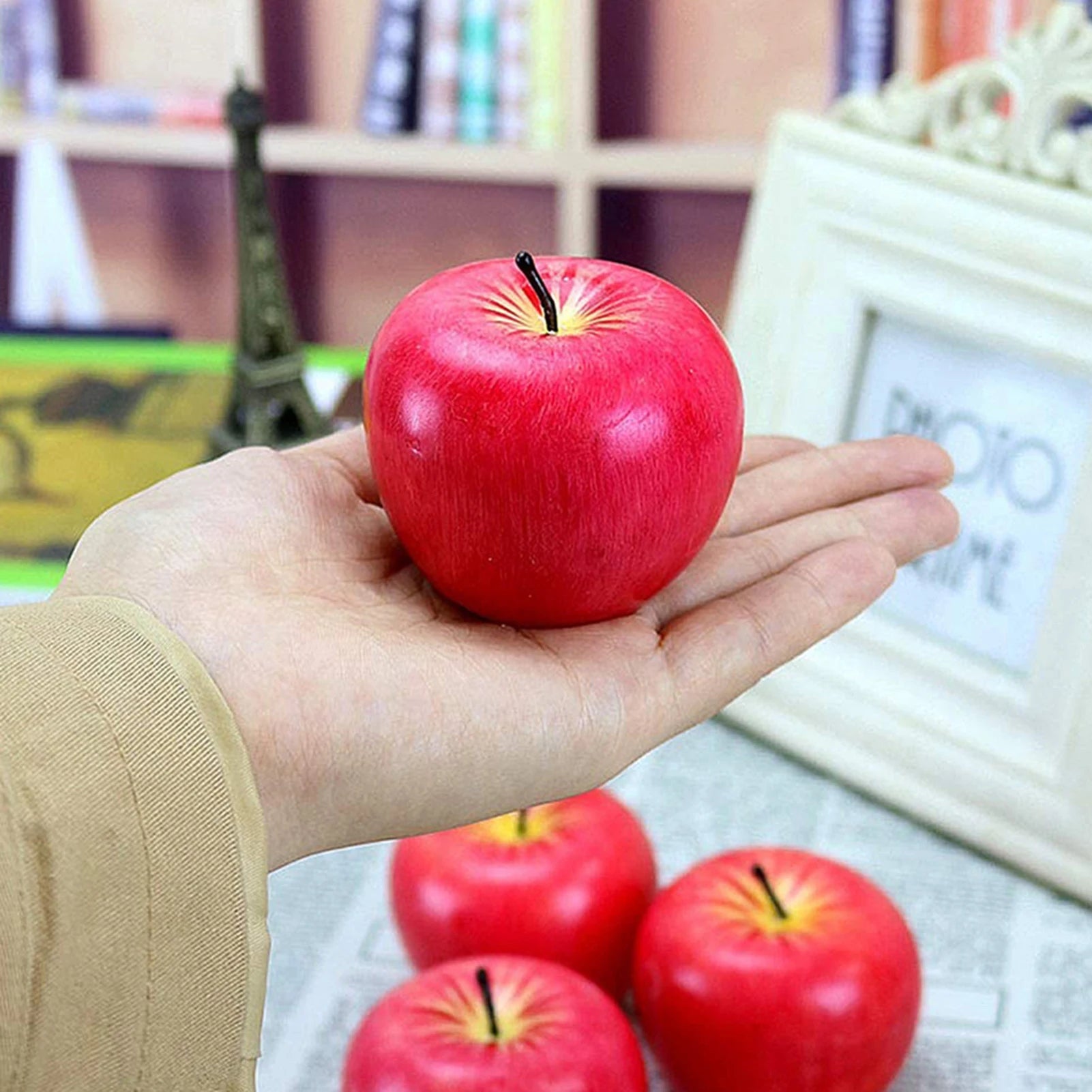 Red Apple Shaped Aromatherapy Candles Lamp Wedding Gift Home Decoration Valentine's Day Christmas Candle Lamp