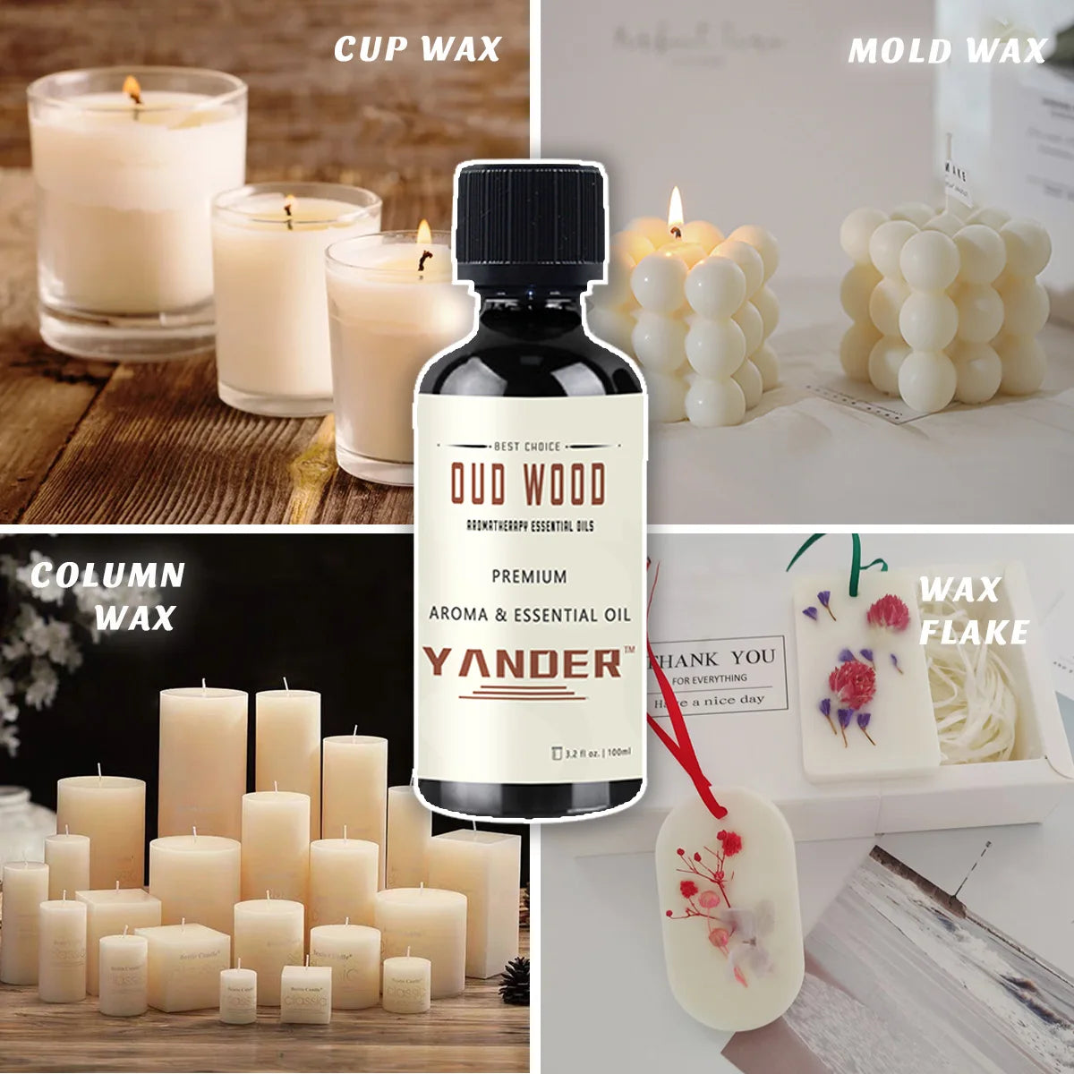 C023 Oud wood high concentrated candle oils for candle making Oriental Woody Fragrance oils