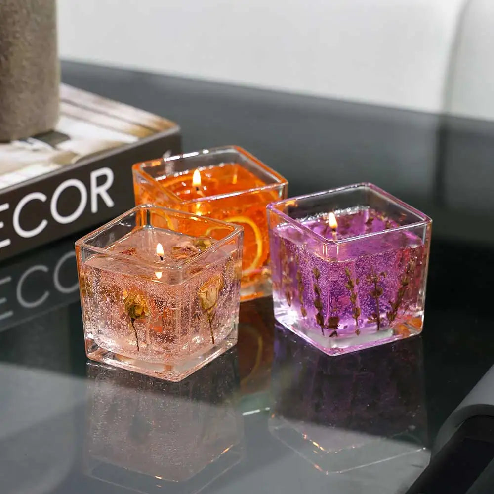 Premium Floral Aroma Scented Candle