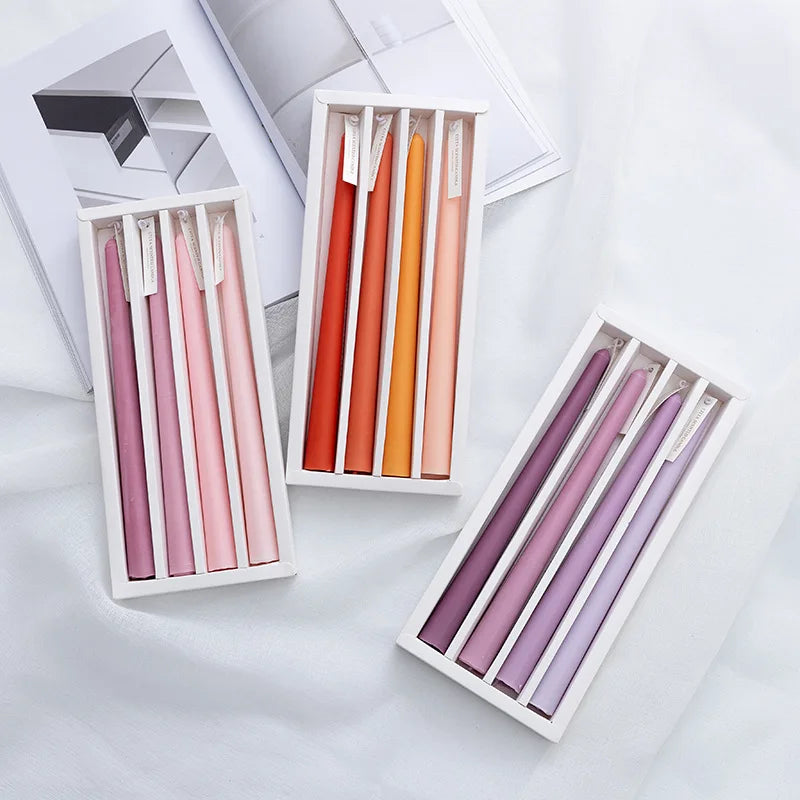 Tall Taper Candles 25cm long taper scented Candle