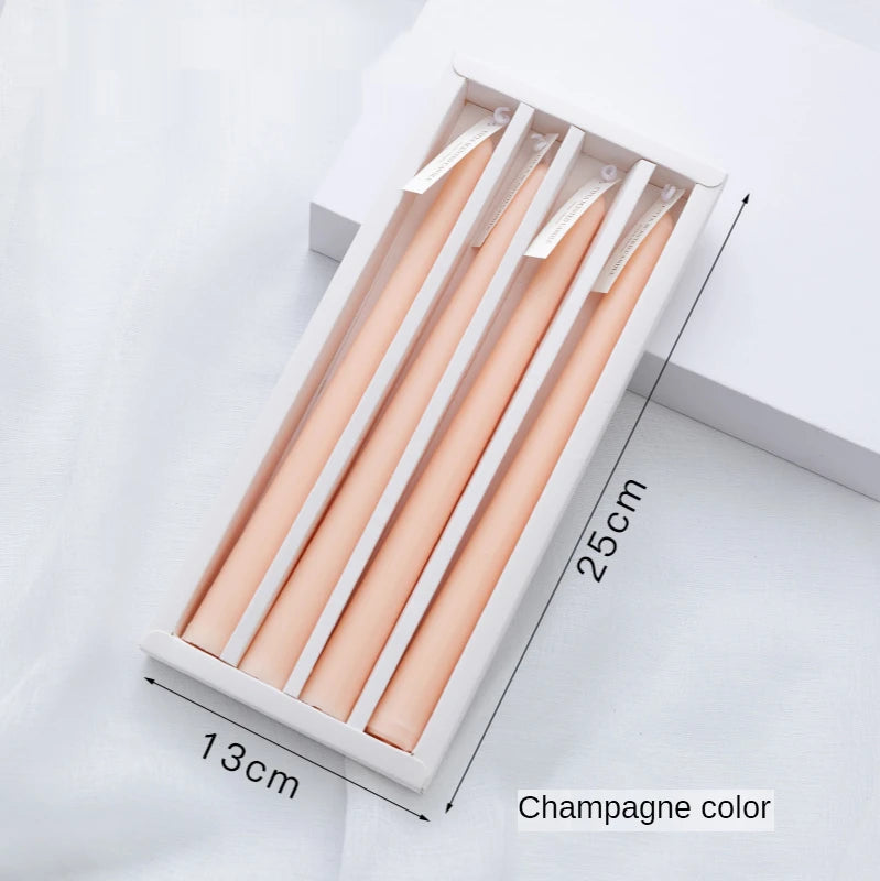 Tall Taper Candles 25cm long taper scented Candle