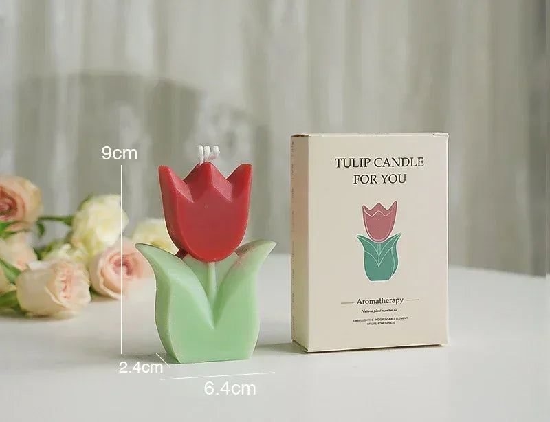 Tulip Aromatherapy Flower Candle
