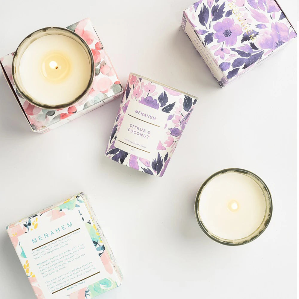 Aromatherapy Candle - Smokeless Fragrance - Soy Wax