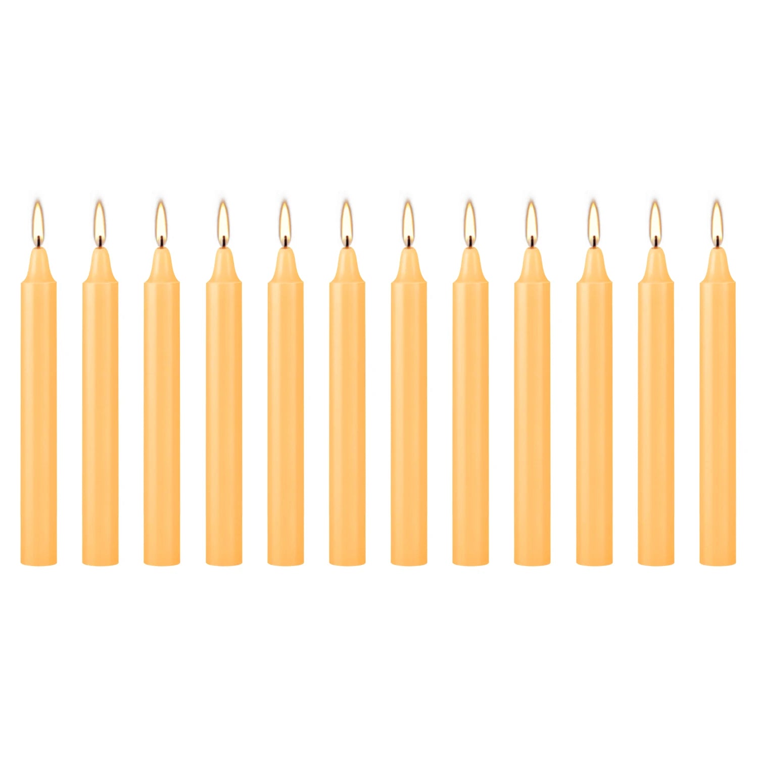 Gold Wax Candle – Drip-Free – Smokeless – Unscented
