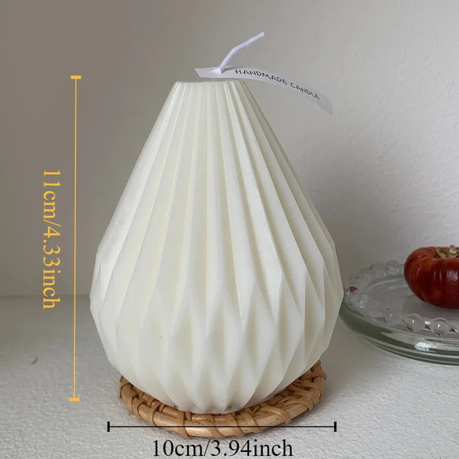 Nordic Style Cylindrical Candle- Smokeless