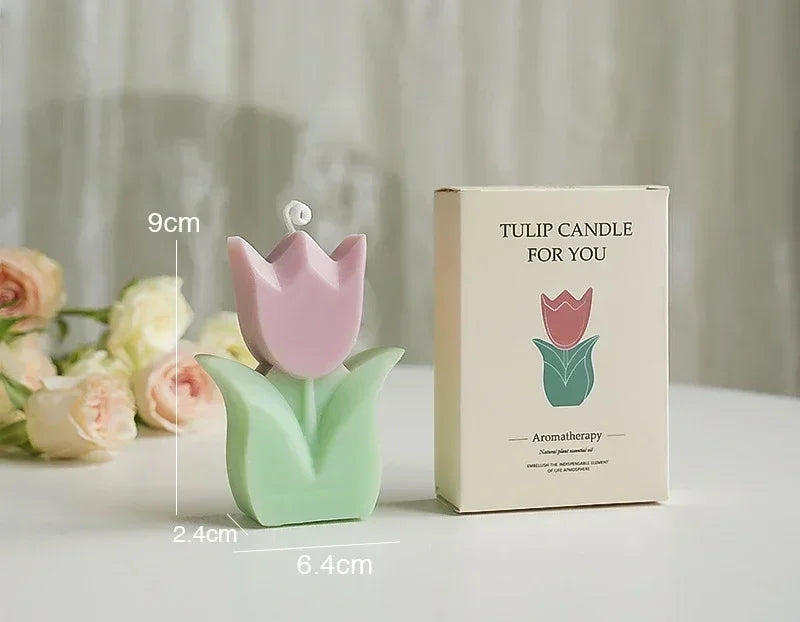 Tulip Aromatherapy Flower Candle