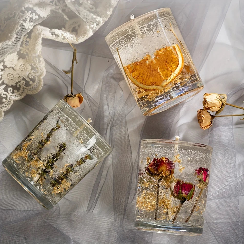 Jelly Flower Aromatherapy Candle