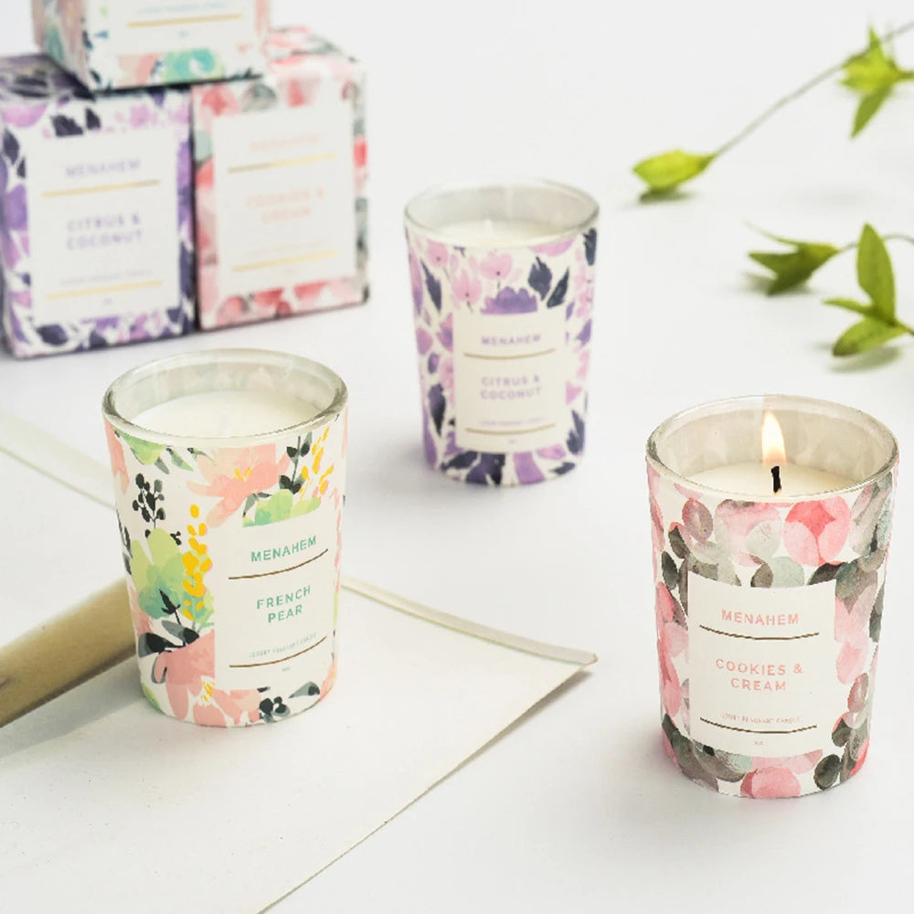 Aromatherapy Candle - Smokeless Fragrance - Soy Wax