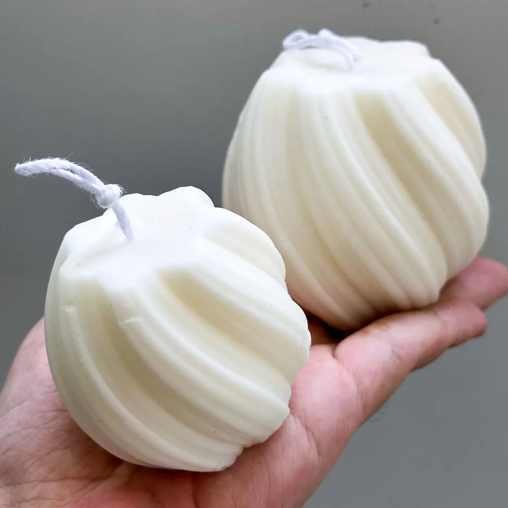 3D Wave Candle Mold