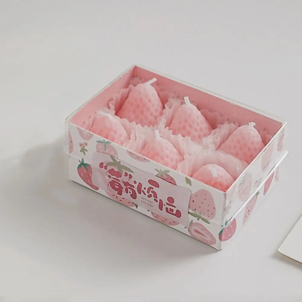Strawberry Scented Soy Candle