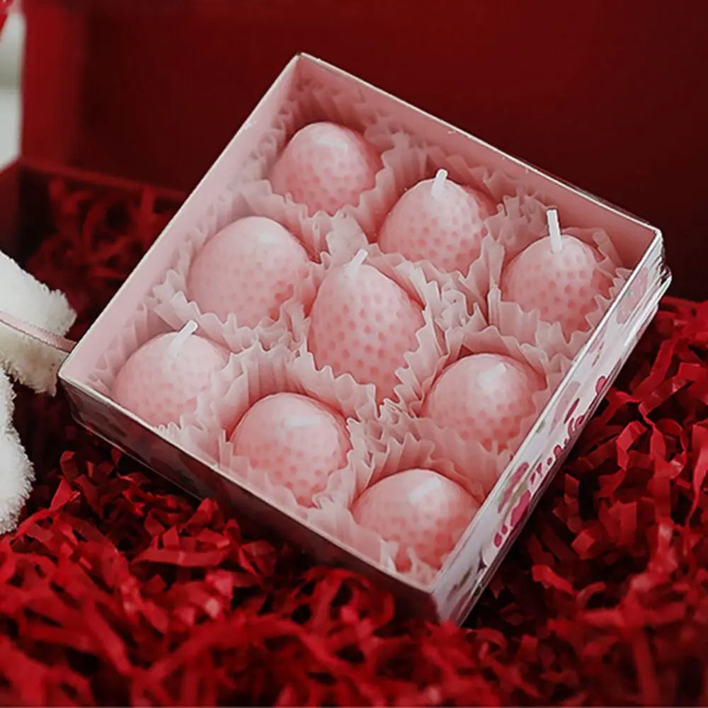 Strawberry Scented Soy Candle