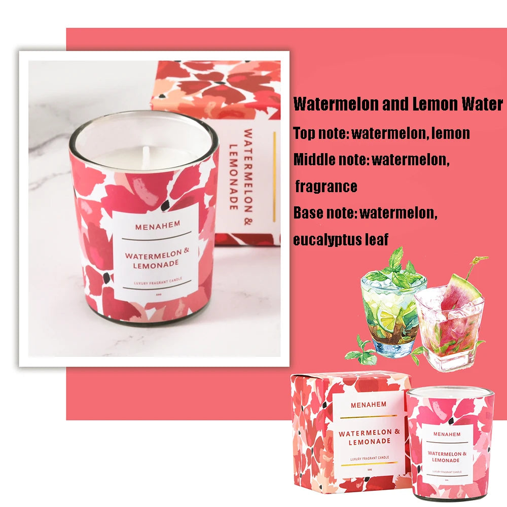 Aromatherapy Candle - Smokeless Fragrance - Soy Wax