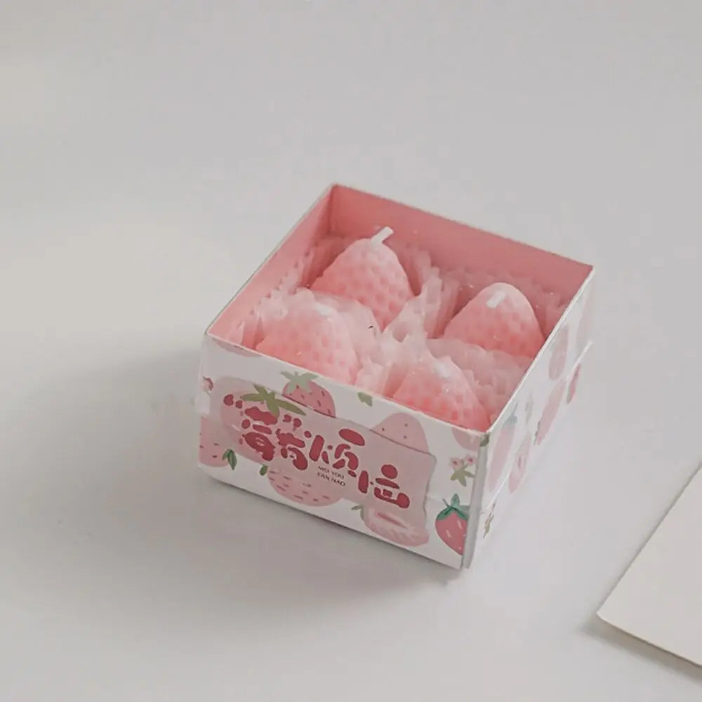 Strawberry Scented Soy Candle