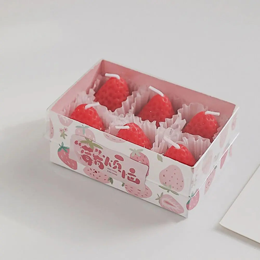 Strawberry Scented Soy Candle