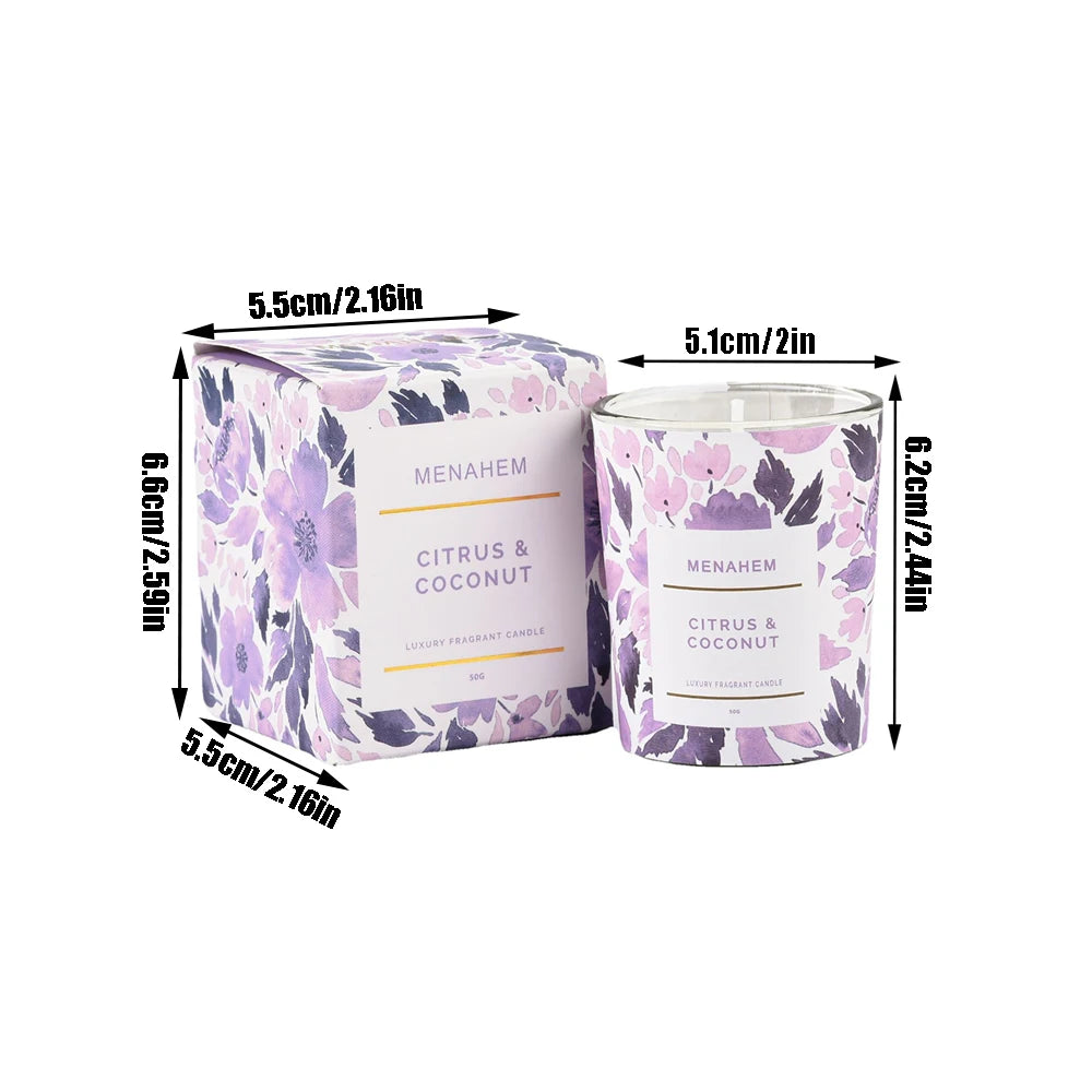 Aromatherapy Candle - Smokeless Fragrance - Soy Wax