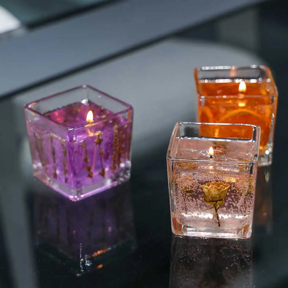 Premium Floral Aroma Scented Candle